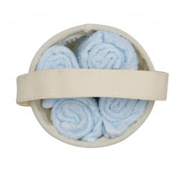 Guest towel set DRY OFF, light blue