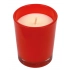 Свеча в стакане СФЕРА, красная Свеча в стакане СФЕРА, красная