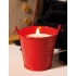 Свеча в ведре CLAM, красная Свеча в ведре CLAM, красная