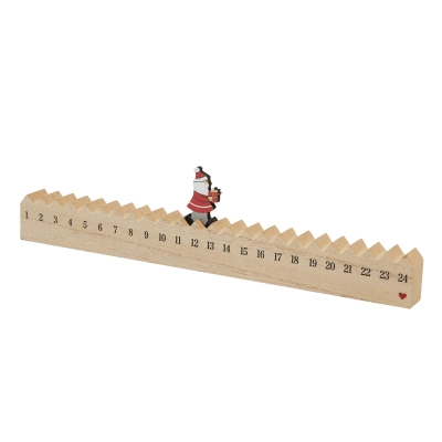 
                                            Wooden calendar WALKING SANTA
                                            