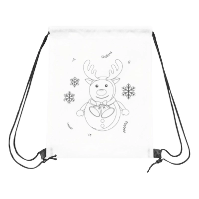 
                                                Сумка с завязками для раскрашивания COLOURFUL SANTA
                                                
