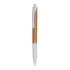 Ручка шариковая BAMBOO RUBBER, белая Ручка шариковая BAMBOO RUBBER, белая