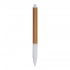 Ручка шариковая BAMBOO RUBBER, белая Ручка шариковая BAMBOO RUBBER, белая