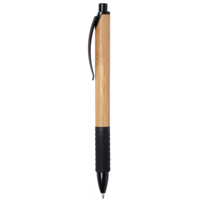 
                                                Ручка шариковая BAMBOO RUBBER, черная
                                                