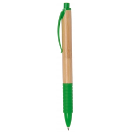 Ballpoint pen BAMBOO RUBBER, brown, green