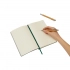 Writing set DOUBLE BAMBOO, brown, silver