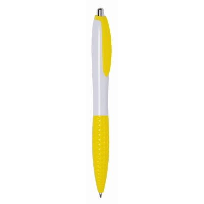 
                                                Ballpoint pen JUMP, white, yellow
                                                