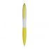 Ballpoint pen JUMP, white, yellow