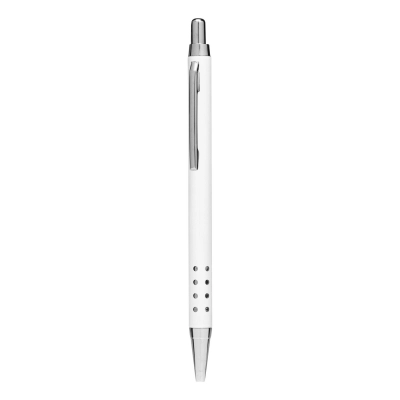
                                                Aluminium ballpoint pen BUKAREST, white
                                                