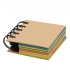 Mini ring binder book MULTI MEMO, brown