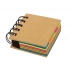 Mini ring binder book MULTI MEMO, brown
