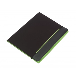 Папка A4 YOUNG STAR, черный, зеленый