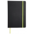 Notepad LECTOR in DIN A6 size, black, light green Notepad LECTOR in DIN A6 size, black, light green