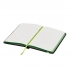 Notepad LECTOR in DIN A6 size, black, light green Notepad LECTOR in DIN A6 size, black, light green