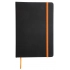 Блокнот LECTOR размер DIN A6, черный, оранжевый Блокнот LECTOR размер DIN A6, черный, оранжевый