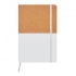 Блокнот CORKY, размер DIN A5, коричневый, белый Блокнот CORKY, размер DIN A5, коричневый, белый
