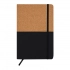 Блокнот CORKY, размер DIN A5, черный, коричневый Блокнот CORKY, размер DIN A5, черный, коричневый
