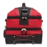 Чемодан на колесиках для путешествий BoGi L, черный, красный Чемодан на колесиках для путешествий BoGi L, черный, красный
