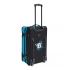 Чемодан на колесиках для путешествий BoGi L, черный, синий Чемодан на колесиках для путешествий BoGi L, черный, синий