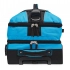 Чемодан на колесиках для путешествий BoGi L, черный, синий Чемодан на колесиках для путешествий BoGi L, черный, синий