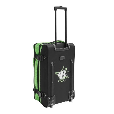 
                                                Trolley travel bag BoGi L, black, green
                                                
