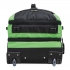 Чемодан на колесиках для путешествий BoGi L, черный, зеленый Чемодан на колесиках для путешествий BoGi L, черный, зеленый