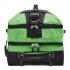 Чемодан на колесиках для путешествий BoGi L, черный, зеленый Чемодан на колесиках для путешествий BoGi L, черный, зеленый