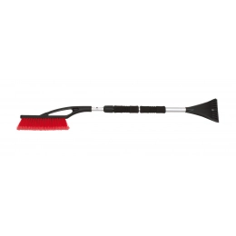 Hand snow brush ARCTIC, black, red