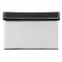 Name card holder PIET, black, silver