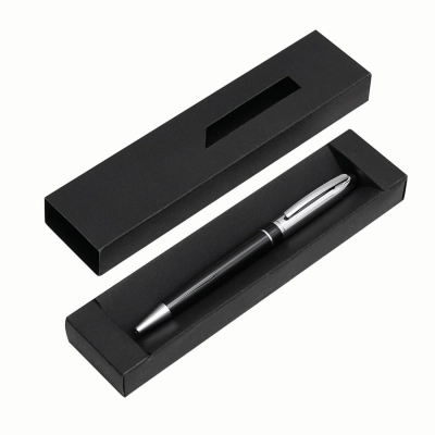 
                                            Metal ballpoint pen SILVER LINE, black
                                            