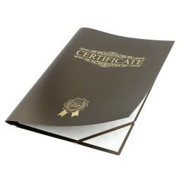 Обложка для сертификата