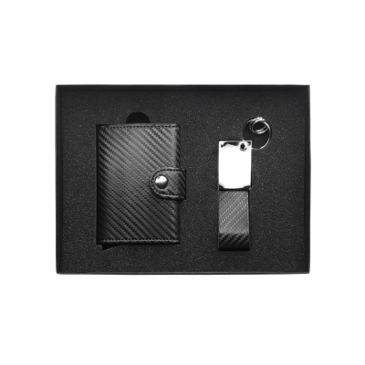 
                                            RFID wallet and key ring set
                                            