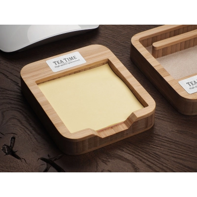 
                                            Wooden memo card box
                                            