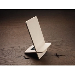 Деревянная подставка для телефона