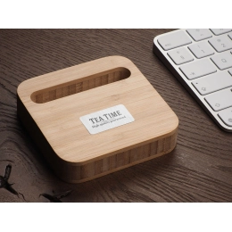 Деревянная подставка для телефона