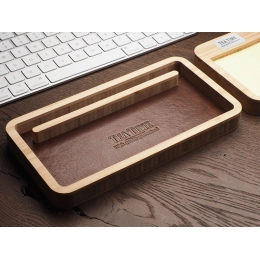 Деревянный органайзер для стола