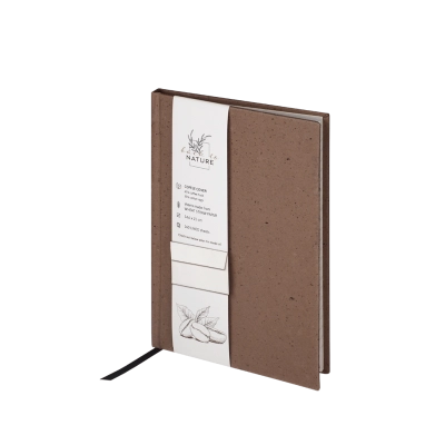 
                                            Блокнот из переработанного кофейного материала
                                            