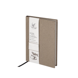 Блокнот из переработанного чайного материала