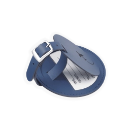 Круглый багажный ярлык