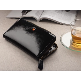 Женский кошелек с янтарем