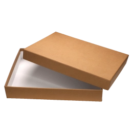 Коробка, ламинированная декоративной бумагой (26,5x15,5x3,5 см)