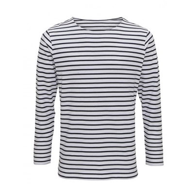 
                                            T-Shirts. Men´s Marinière Coastal Long Sleeve Tee
                                            