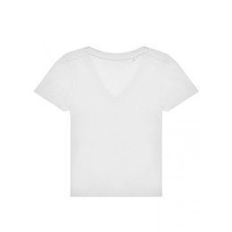 Футболки. Женская футболка #E150 с V-образным вырезом