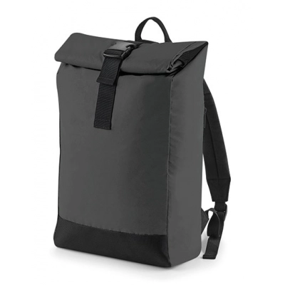 
                                            Reflective Roll-Top Backpack
                                            