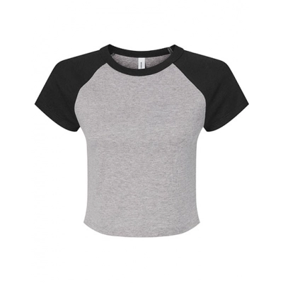 
                                                T-Shirts. Women´s Micro Rib Raglan Baby Tee
                                                