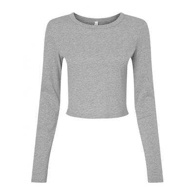 
                                            T-Shirts. Women´s Micro Rib Long Sleeve Baby Tee
                                            