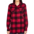 Women`s Woven Plaid Flannel Shirt