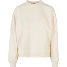 Толстовки и куртки. Женская свободная толстовка с круглым вырезом.