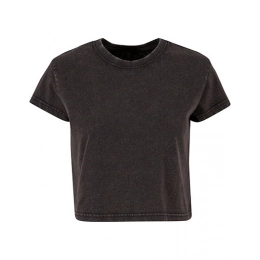 Футболки. Женская винтажная укороченная футболка