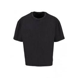 Футболки. Винтажная укороченная тяжелая оверсайз футболка